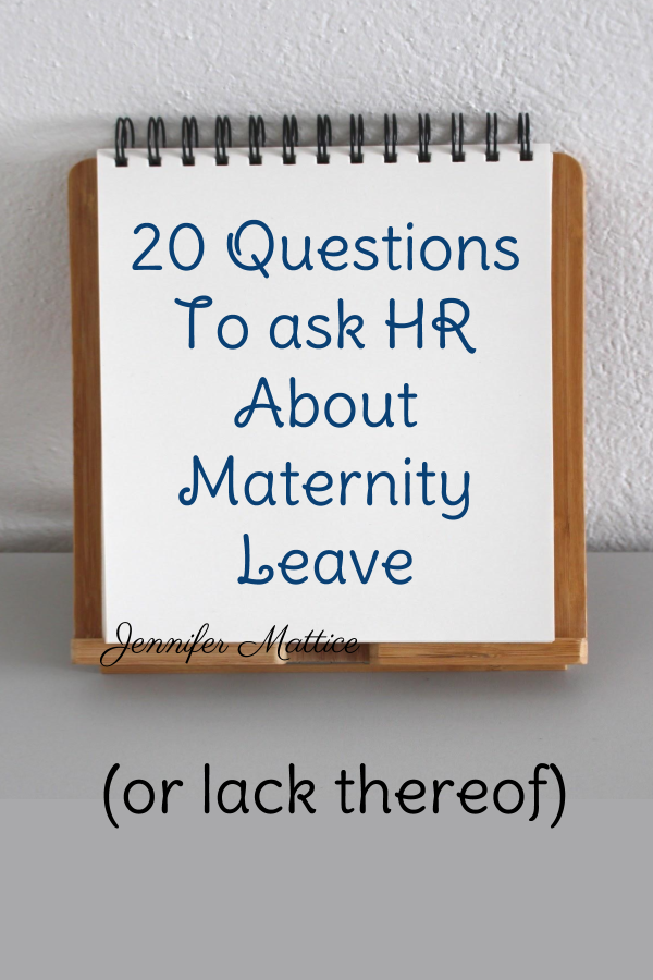 How To Ask Hr About Maternity Leave